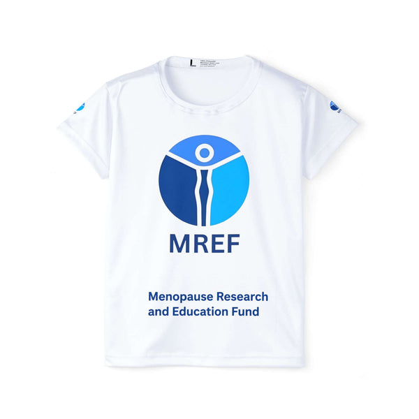 Menopause Research logo women's athletic top