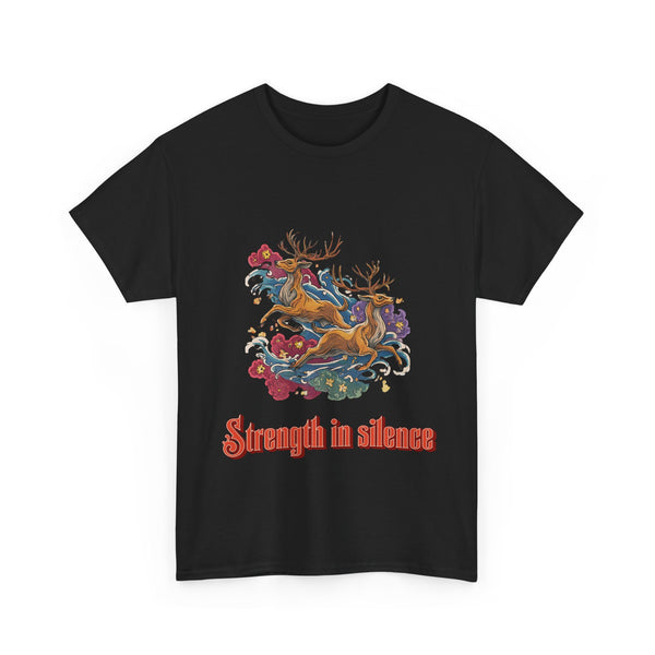 Strength In Silences Tshirt Unisex Heavy Cotton Tee