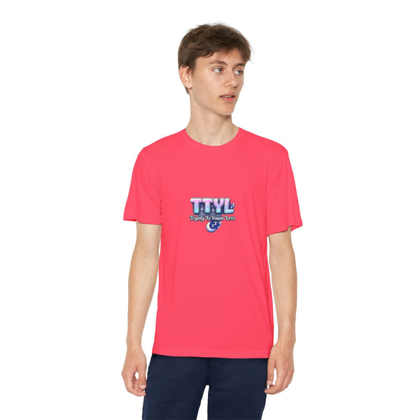 TTYL Typography Tee | Youth Competitor Shirt, Pastel Retro Text