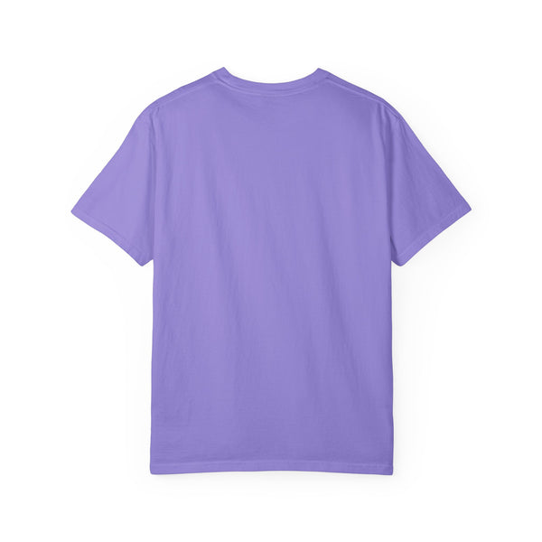 T-shirt with black geometric design Unisex Garment-Dyed T-shirt
