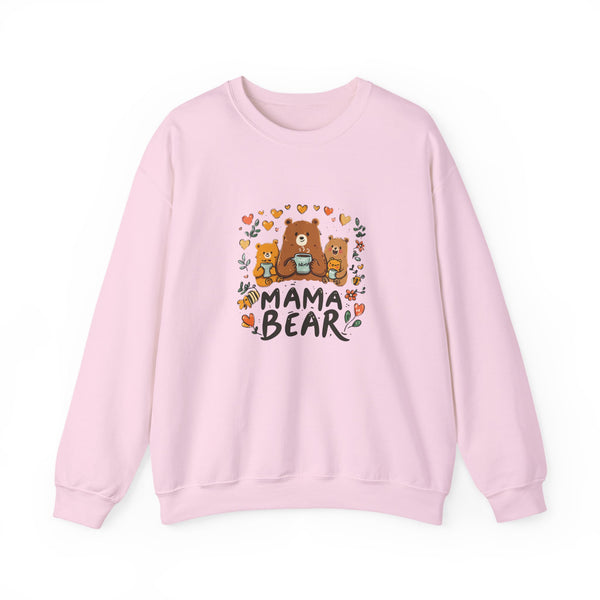 Mama Bear Sweatshirt — Cute Mama Bear & Cubs Floral Mother's Day Gift