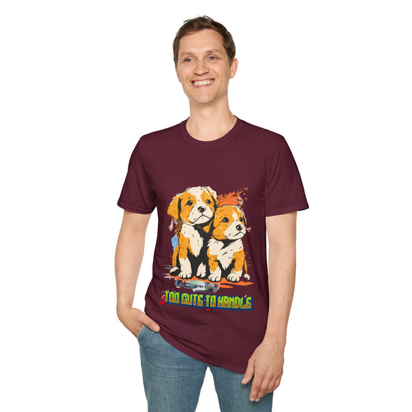 I am Cute to Handle Tshirt Unisex Softstyle T-Shirt