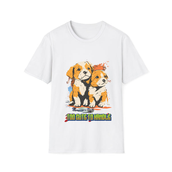 I am Cute to Handle Tshirt Unisex Softstyle T-Shirt