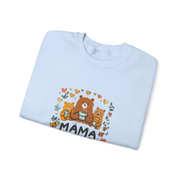 Mama Bear Sweatshirt — Cute Mama Bear & Cubs Floral Mother's Day Gift
