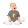 Cute Tiger Baby Tee — Adorable Pink Infant T-Shirt with Cartoon Tiger