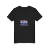 LOL Life's Overwhelming Laughter Youth Tee | Pastel Bubble Text