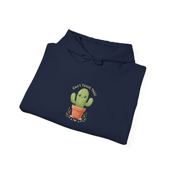 Cactus Pun Hoodie | Plant Parent Humor, Sage Cream Botanical Sweatshirt