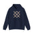 Vintage Bow & Floral Repeat Hoodie | Coquette Lace Scallop Pattern