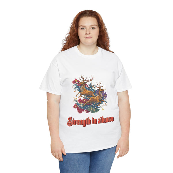 Strength In Silences Tshirt Unisex Heavy Cotton Tee