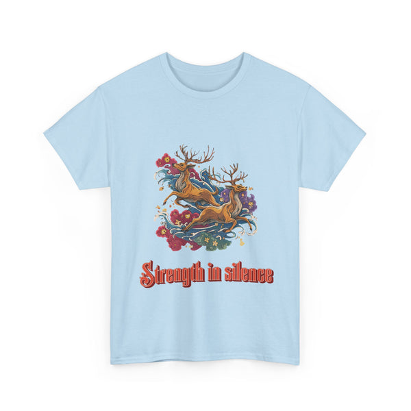 Strength In Silences Tshirt Unisex Heavy Cotton Tee