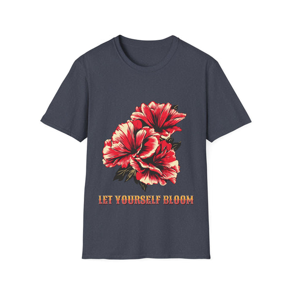 Let Yourself Bloom Unisex Softstyle T-Shirt