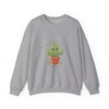 Can't Touch This Cactus Sweatshirt | Plant Parent Humor, Sage Palette