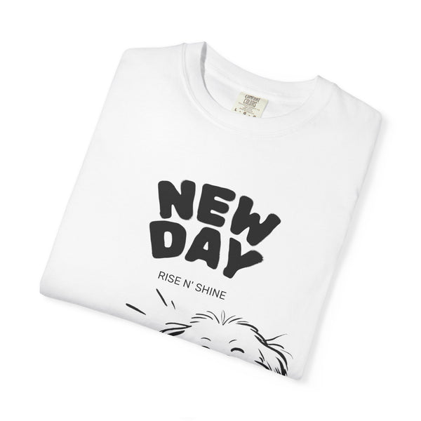 Happy jumping dogs/Unisex Garment-Dyed T-shirt