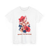 Born to Bloom Tshirt Unisex Heavy Cotton Tee