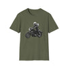 Woman Biker Unisex Softstyle T-Shirt
