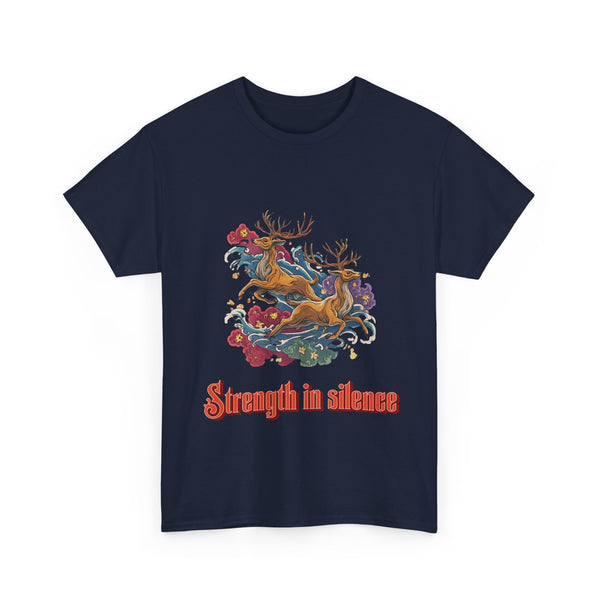 Strength In Silences Tshirt Unisex Heavy Cotton Tee