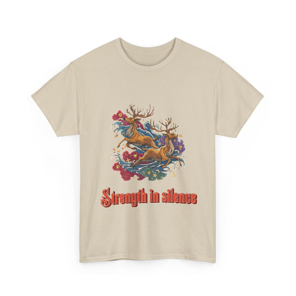 Strength In Silences Tshirt Unisex Heavy Cotton Tee