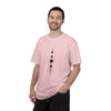 T-shirt with black geometric design Unisex Garment-Dyed T-shirt