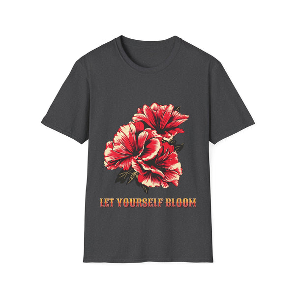 Let Yourself Bloom Unisex Softstyle T-Shirt