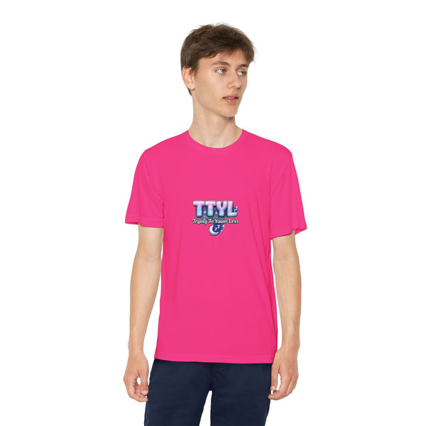 TTYL Typography Tee | Youth Competitor Shirt, Pastel Retro Text