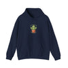 Cactus Pun Hoodie | Plant Parent Humor, Sage Cream Botanical Sweatshirt