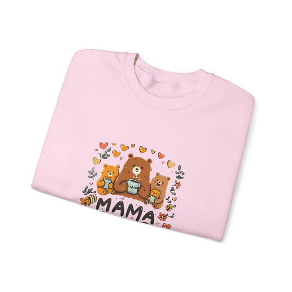 Mama Bear Sweatshirt — Cute Mama Bear & Cubs Floral Mother's Day Gift
