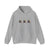 Panda Trio Cycling Hoodie – Cute Biking Animal Graphic Sweatshirt