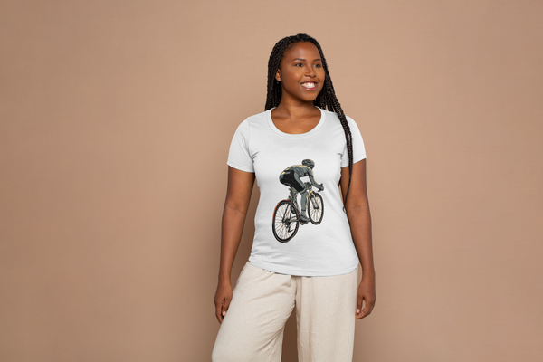 Road Cycling Enthusiast T-Shirt | Vintage Style Cyclist Graphic Tee | Bike Rider Road Racing Shirt | Cycling Lover Gift