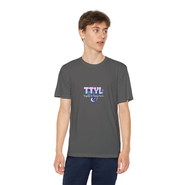 TTYL Typography Tee | Youth Competitor Shirt, Pastel Retro Text