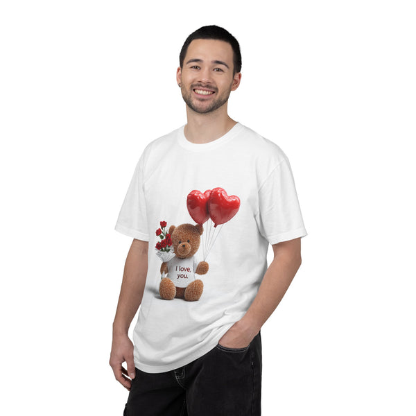 I love you Valentine Tshirt Unisex Garment-Dyed T-shirt