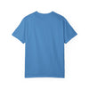 T-shirt with black geometric design Unisex Garment-Dyed T-shirt