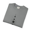 T-shirt with black geometric design Unisex Garment-Dyed T-shirt