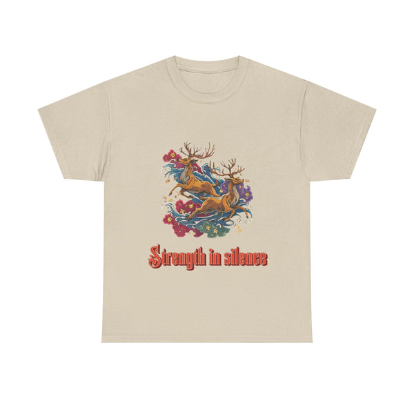 Strength In Silences Tshirt Unisex Heavy Cotton Tee