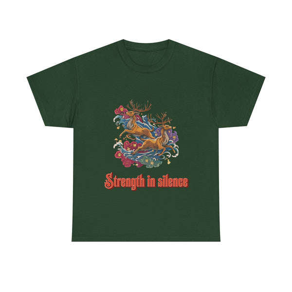 Strength In Silences Tshirt Unisex Heavy Cotton Tee
