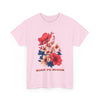 Born to Bloom Tshirt Unisex Heavy Cotton Tee