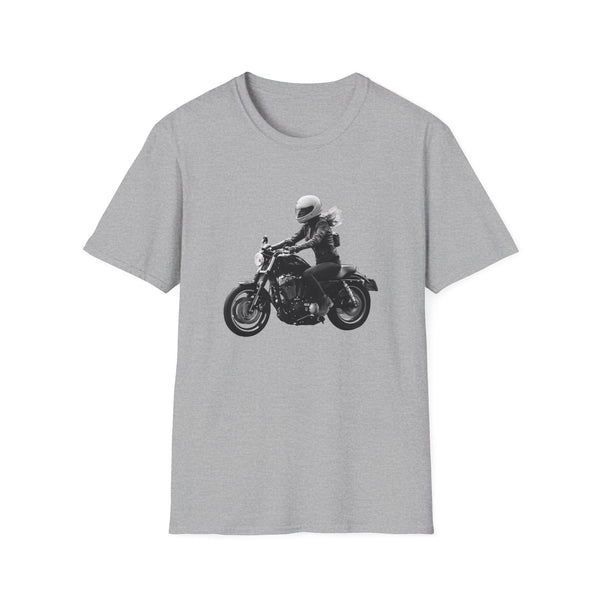 Woman Biker Unisex Softstyle T-Shirt