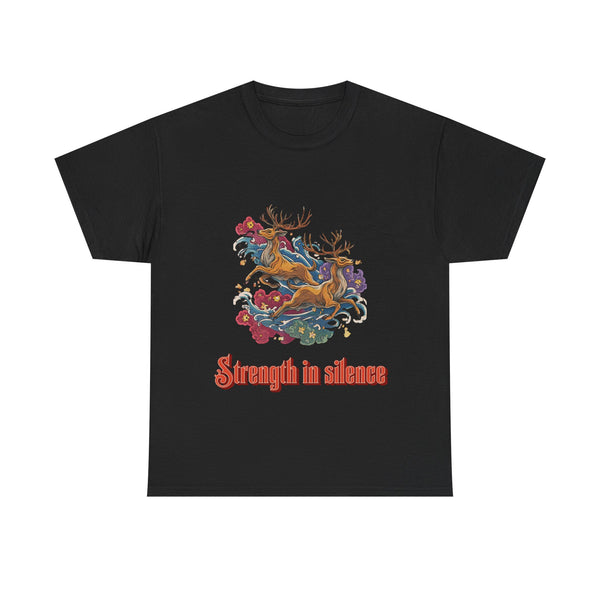 Strength In Silences Tshirt Unisex Heavy Cotton Tee