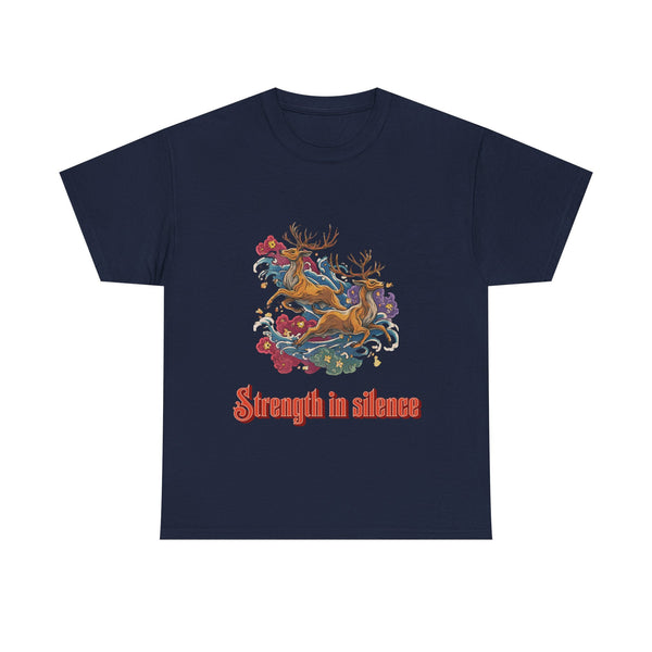 Strength In Silences Tshirt Unisex Heavy Cotton Tee