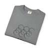 Three inter-locking circles/ Unisex Garment-Dyed T-shirt