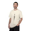 T-shirt with black geometric design Unisex Garment-Dyed T-shirt