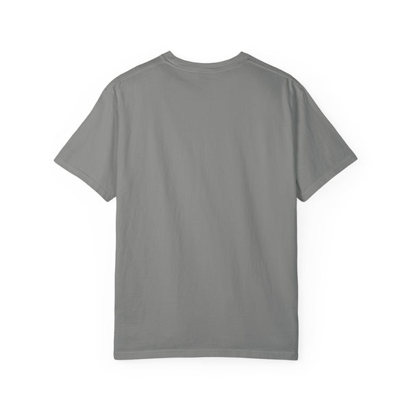 T-shirt with black geometric design Unisex Garment-Dyed T-shirt
