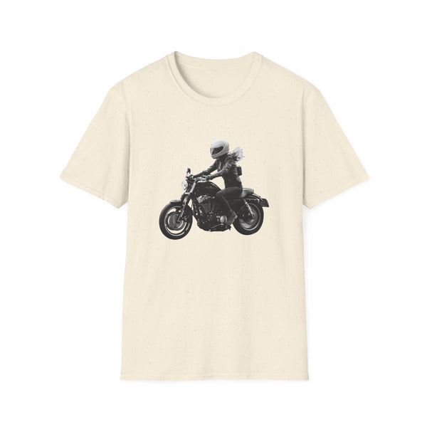 Woman Biker Unisex Softstyle T-Shirt