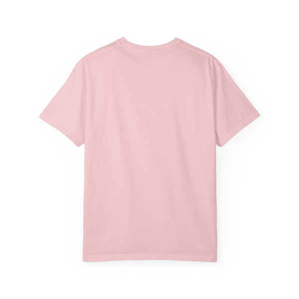 T-shirt with black geometric design Unisex Garment-Dyed T-shirt