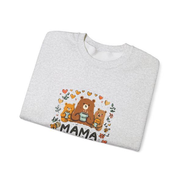 Mama Bear Sweatshirt — Cute Mama Bear & Cubs Floral Mother's Day Gift
