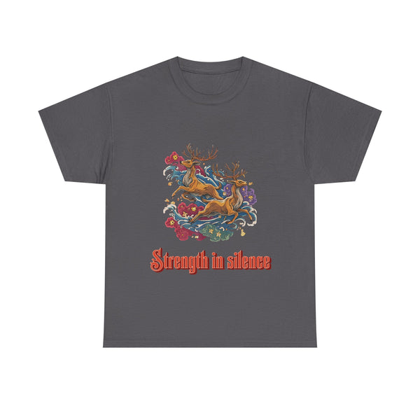 Strength In Silences Tshirt Unisex Heavy Cotton Tee
