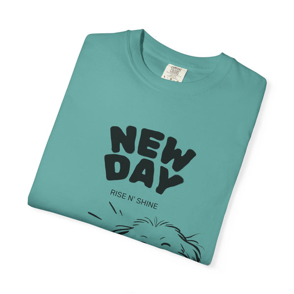 Happy jumping dogs/Unisex Garment-Dyed T-shirt