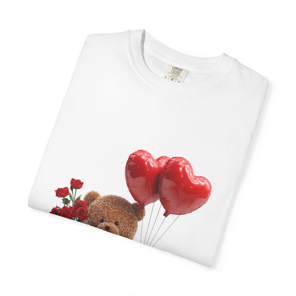 I love you Valentine Tshirt Unisex Garment-Dyed T-shirt