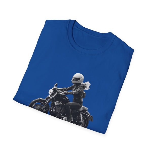 Woman Biker Unisex Softstyle T-Shirt