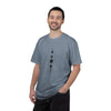 T-shirt with black geometric design Unisex Garment-Dyed T-shirt