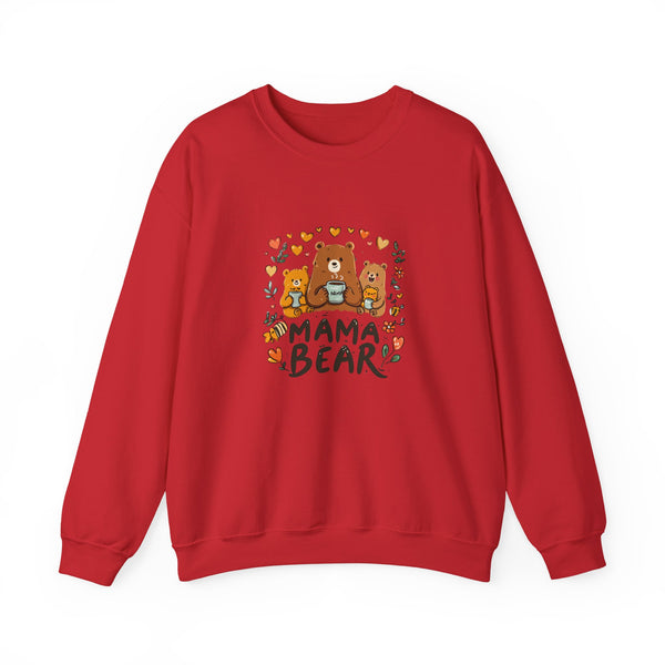 Mama Bear Sweatshirt — Cute Mama Bear & Cubs Floral Mother's Day Gift
